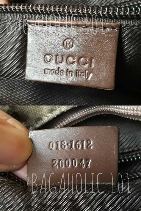 check authenticity gucci bag serial number|how to tell if Gucci bag is real.